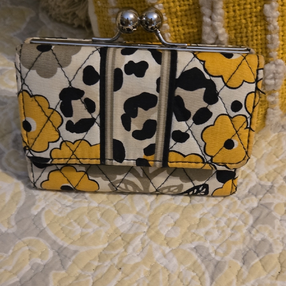 Vera Bradley Gone wild floral Quilted Women's wallet